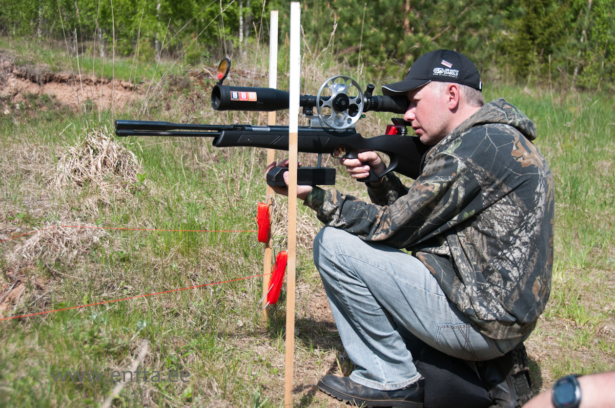 Andres Mikfelt, Weihrauch HW 97 KT, Hawke SideWinder 8-32x56